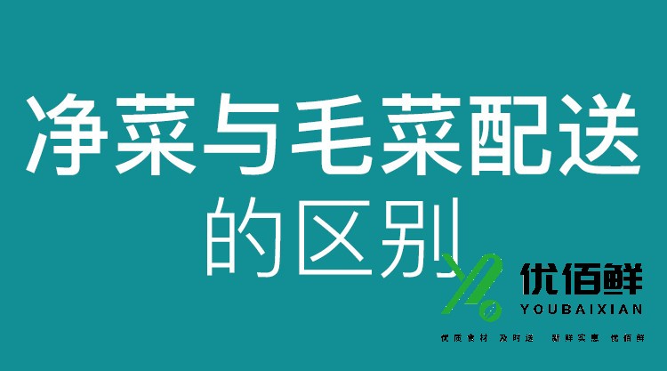 毛菜和半成品菜以及凈菜的區別
